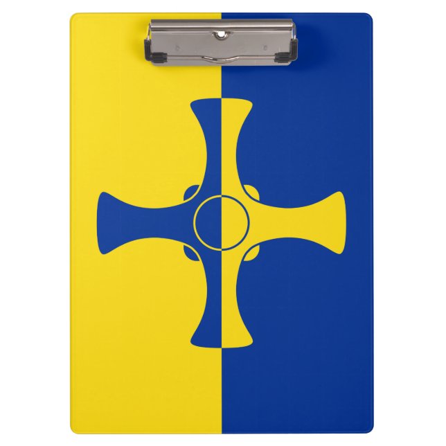 Carpeta De Pinza Bandera Durham (condado de Inglaterra, Reino Unido (Anverso)