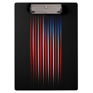 Carpeta De Pinza Bandera estadounidense a rayas
