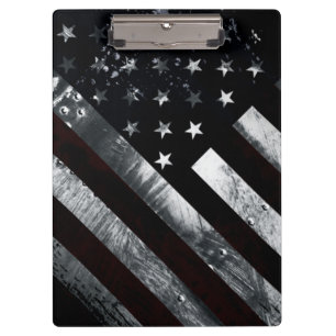 Carpeta De Pinza Bandera estadounidense Patriótica Industrial