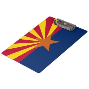 Carpeta De Pinza Bandera Estatal de Arizona