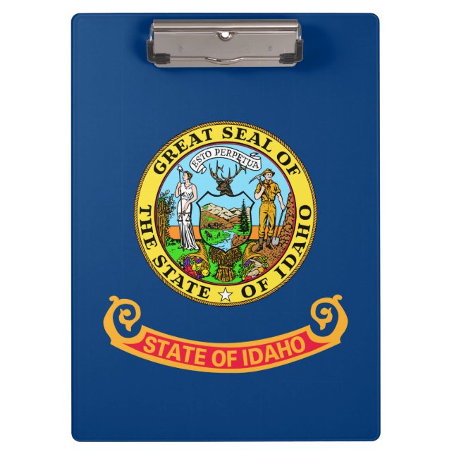 Carpeta De Pinza Bandera estatal de Idaho (Anverso)