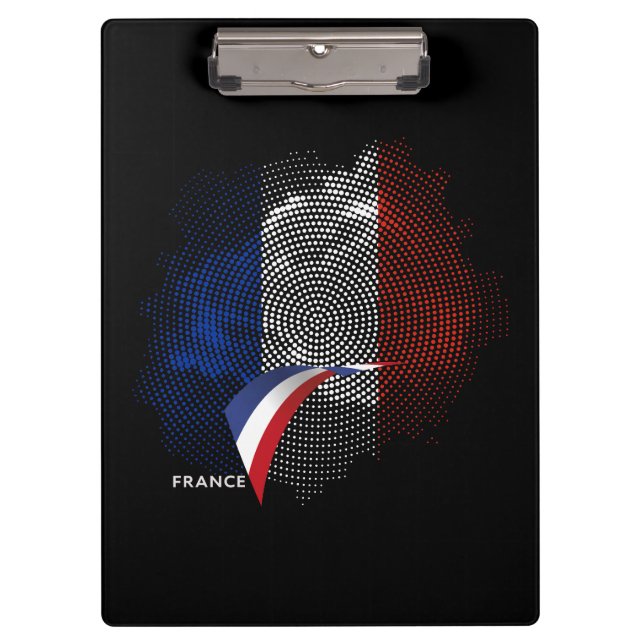 Carpeta De Pinza bandera francesa (Anverso)