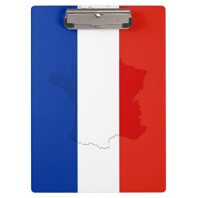 Carpeta De Pinza Bandera francesa (Anverso)