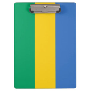 Carpeta De Pinza Bandera gabonesa (Gabón)