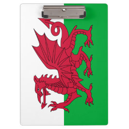 Carpeta De Pinza Bandera galesa (Gales) (Dragón galés)