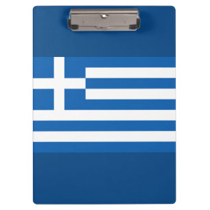 Carpeta De Pinza Bandera Griega