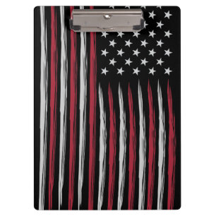 Carpeta De Pinza Bandera Grunge de Estados Unidos