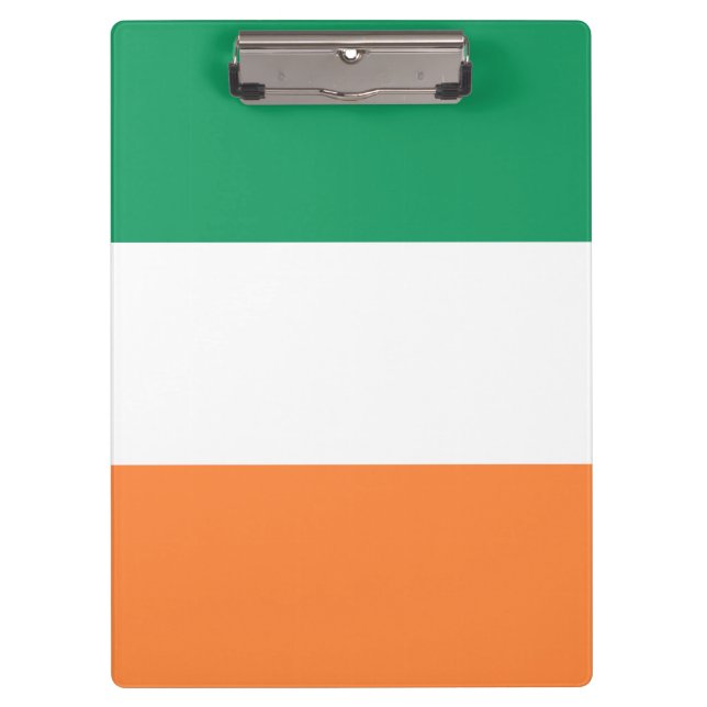 Carpeta De Pinza Bandera nacional de Irlanda, norma irlandesa, cart (Anverso)