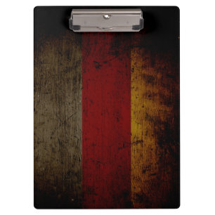 Carpeta De Pinza Bandera negra 2 de Alemania del Grunge