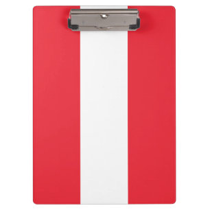 Carpeta De Pinza Bandera patriótica austriaca