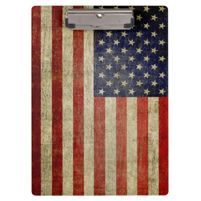 Carpeta De Pinza Bandera rusa estadounidense (Anverso)