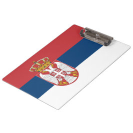 Carpeta De Pinza Bandera serbia