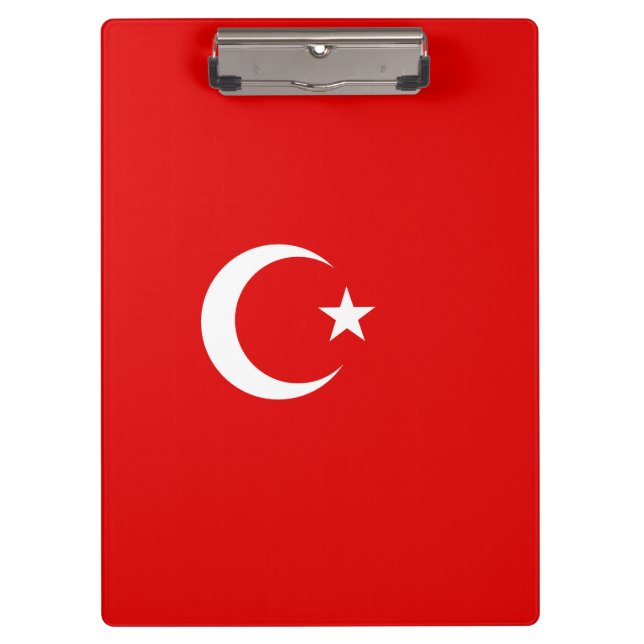Carpeta De Pinza Bandera turca (Anverso)