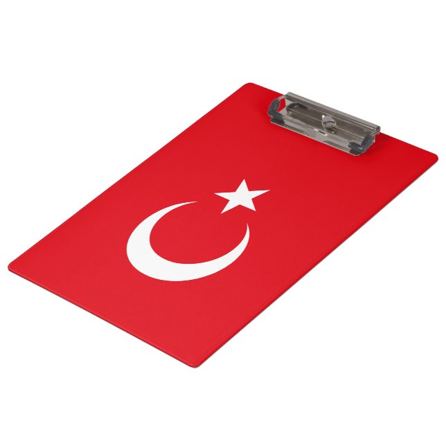 Carpeta De Pinza Bandera turca (Turquía) (Angular)