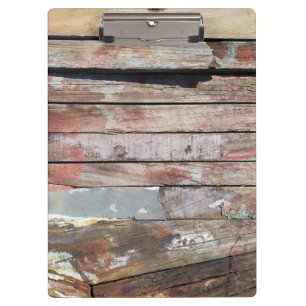 Carpeta De Pinza Barcaza Rústica Deteriorada Tablas de Madera Náuti