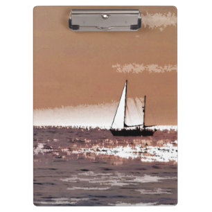 CARPETA DE PINZA BARCO DE VELA