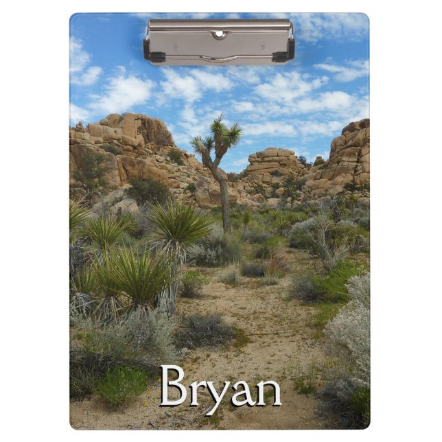 Carpeta De Pinza Barker Dam Loop Traop en el Parque Nacional del Ár (Anverso)