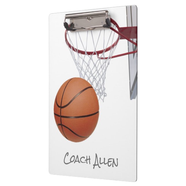 Carpeta De Pinza Basketball and Hoop   (Izquierda)