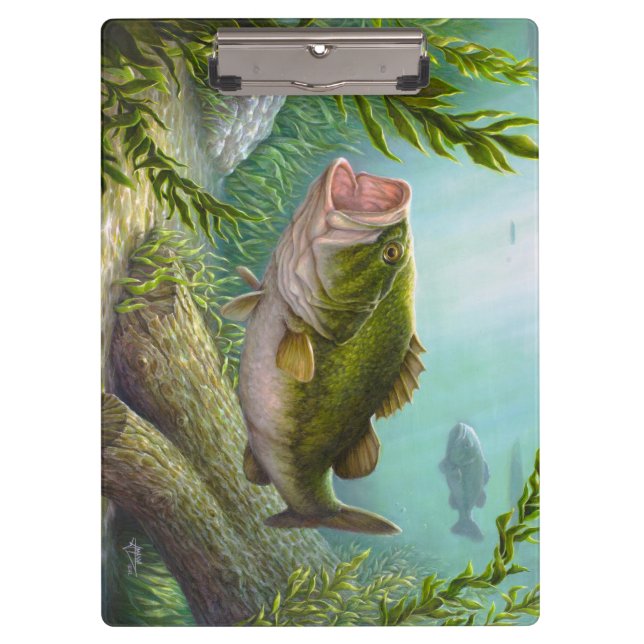 Carpeta De Pinza Bass Fish (Anverso)