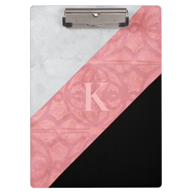 Carpeta De Pinza Batita Rosa Ruddy Y Acuarela Gris (Anverso)