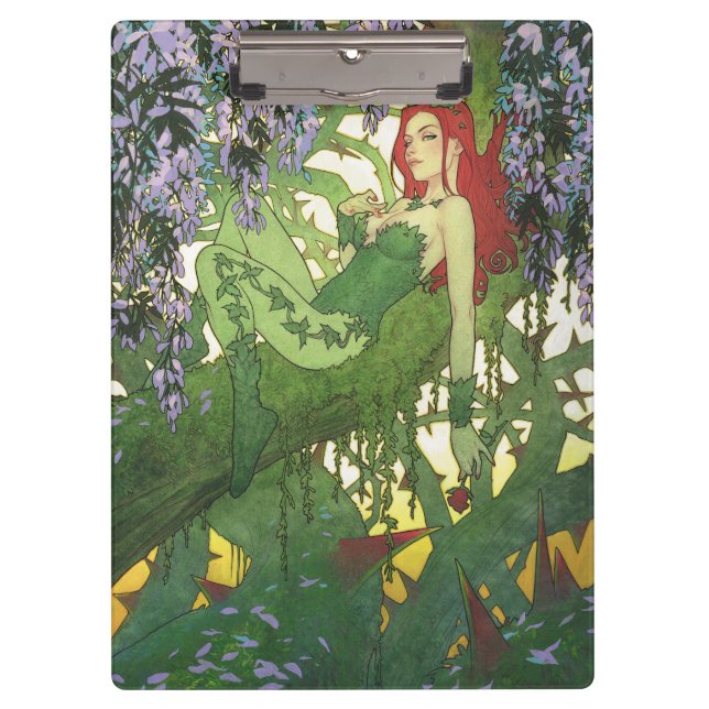 Carpeta De Pinza Batman Rebirth Poison Ivy Cover Illustration (Anverso)