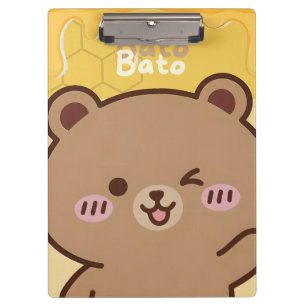 Carpeta De Pinza "Bato Bato" Honey Bear Spiral 