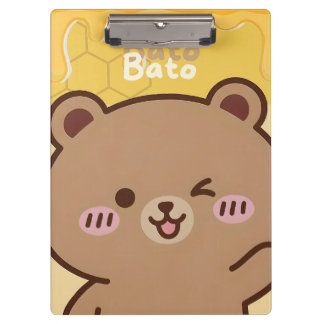 Carpeta De Pinza "Bato Bato" Honey Bear Spiral 