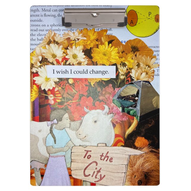 Carpeta De Pinza Be The Change You Want To See Artistic Commentary (Anverso)