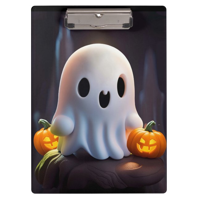 Carpeta De Pinza Bebé Fantasma Típico personaje de Halloween (Anverso)