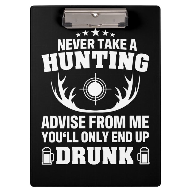 Carpeta De Pinza Bebida Deer Hunter (Anverso)