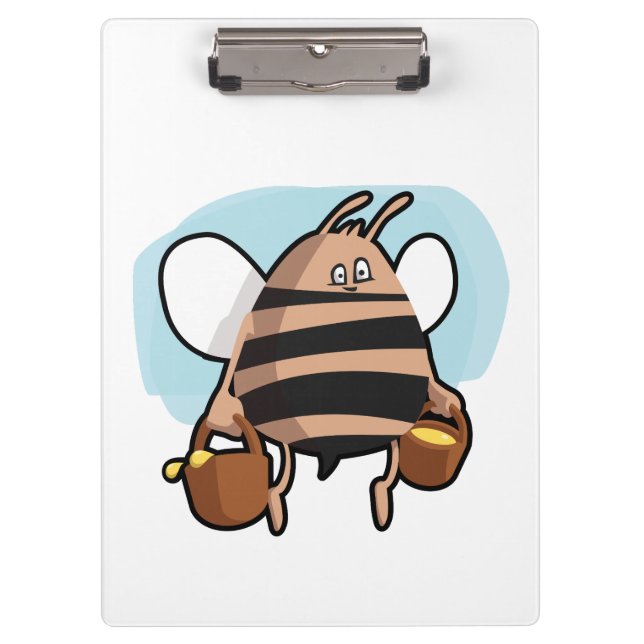Carpeta De Pinza Bee personalizado (Anverso)