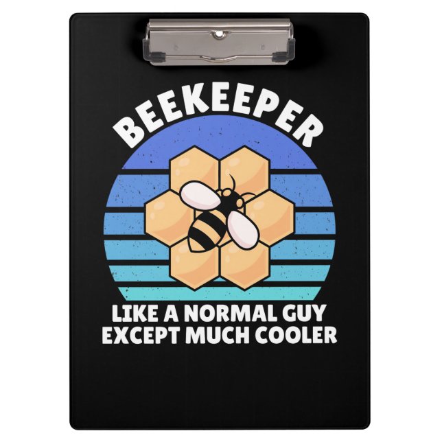 Carpeta De Pinza Beekeeper Gift | Beekeeper Retro Vintage (Anverso)
