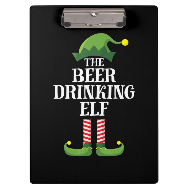 Carpeta De Pinza Beer Drinking Christmas Birthday (Anverso)