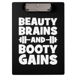Carpeta De Pinza Belleza, cerebros, ganancia de botín - Gimnasio de