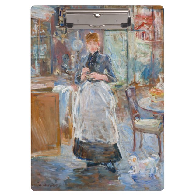 Carpeta De Pinza Berthe Morisot - En el comedor (Anverso)