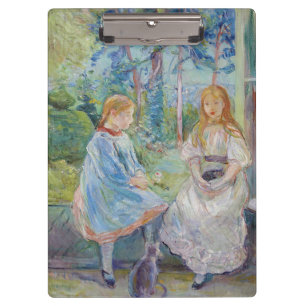 Carpeta De Pinza Berthe Morisot - Jóvenes muchachas en la ventana