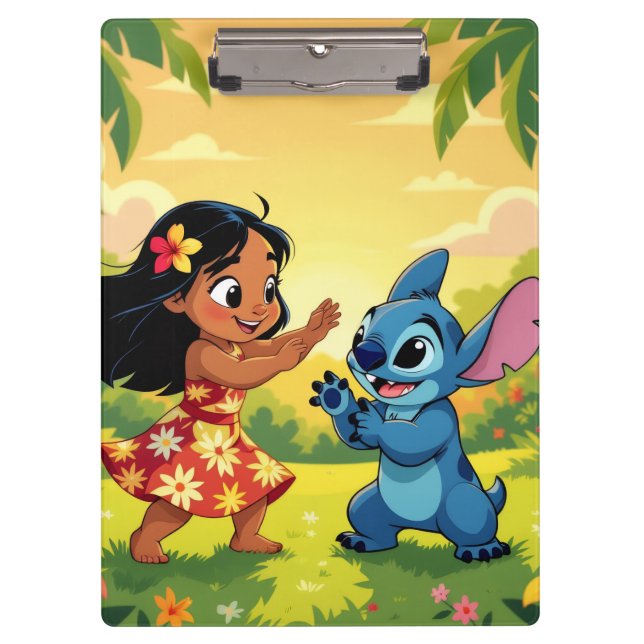 Carpeta De Pinza Beste Freunde fürs Leben – Lilo & Stitch   (Anverso)