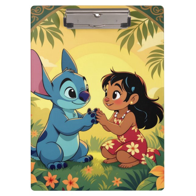 Carpeta De Pinza Beste Freunde fürs Leben – Lilo & Stitch (Anverso)