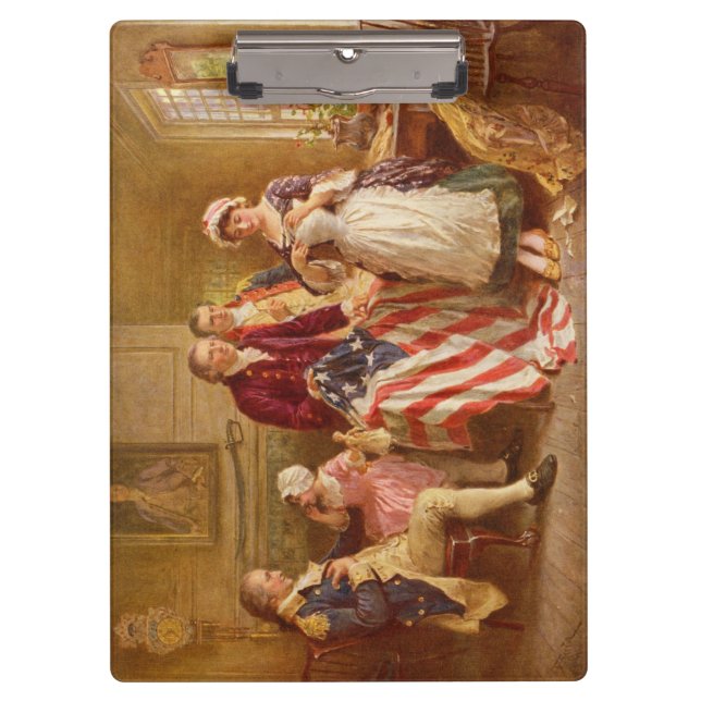 Carpeta De Pinza Betsy Ross, 1777 (Historia de los Estados Unidos)  (Anverso)