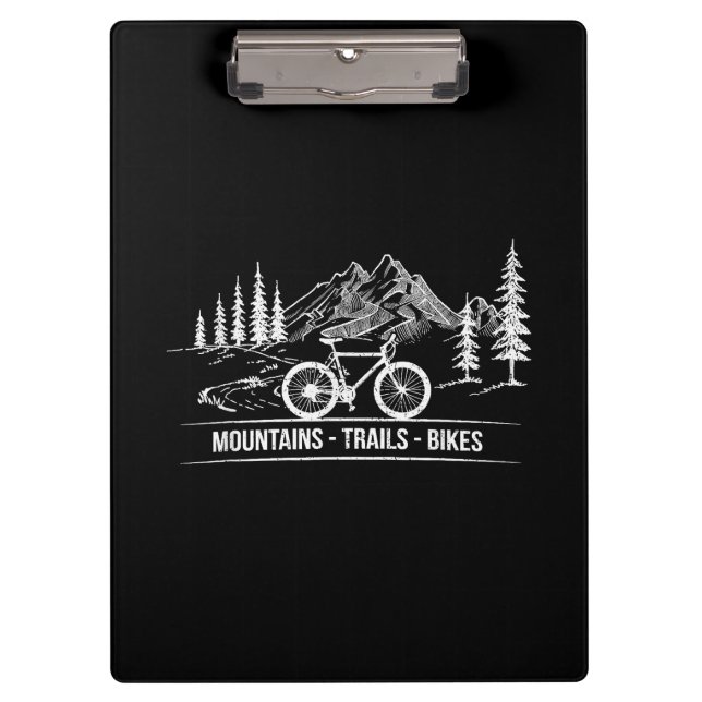 Carpeta De Pinza Bicicletas Mountain Trail - Bicicleta ciclista (Anverso)