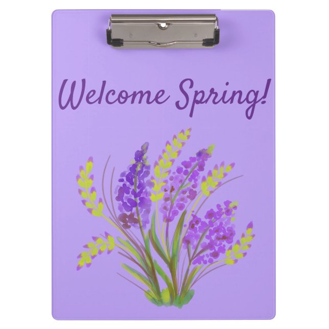 Carpeta De Pinza ¡Bienvenida Primavera! (Anverso)