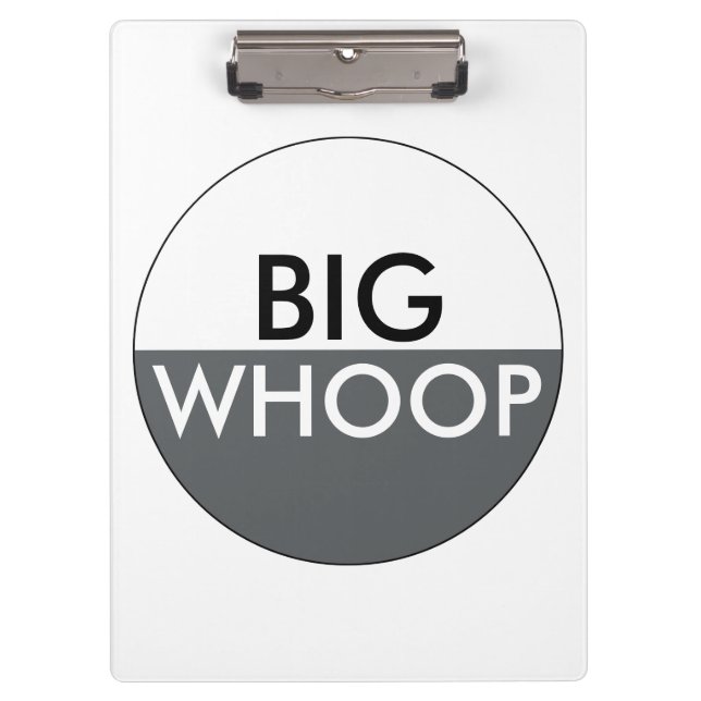 Carpeta De Pinza Big Whoop Funny (Anverso)