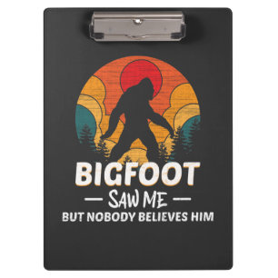 Carpeta De Pinza Bigfoot Me Vio Pero Nadie Le Cree