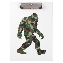 Carpeta De Pinza Bigfoot Sasquatch Camo