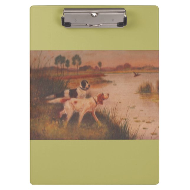 Carpeta De Pinza Bird Dogs Clipboard (Anverso)