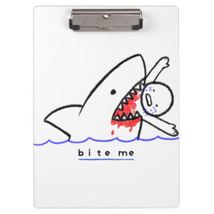 Carpeta De Pinza Bite Me