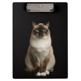 Carpeta De Pinza Black 4 Luxe Clipboard, Birmanese Cat