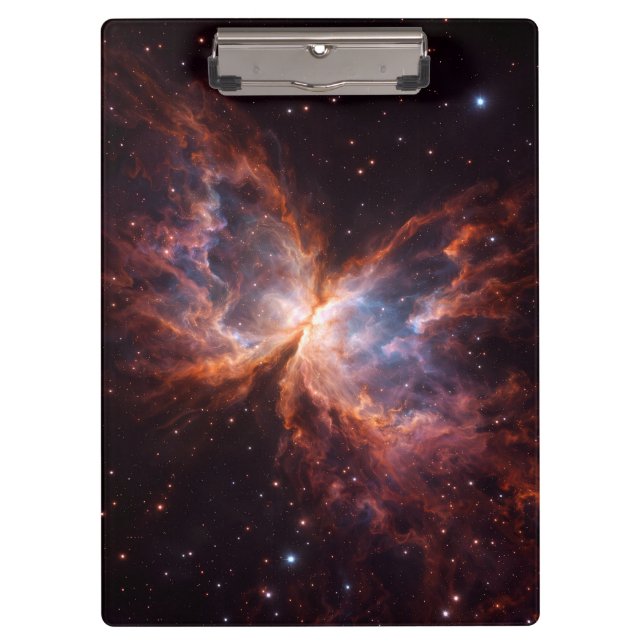 Carpeta De Pinza Black 4 Luxe Clipboard, Butterfly Nebula (Anverso)
