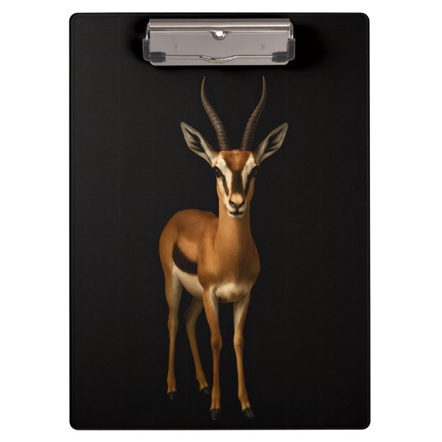 Carpeta De Pinza Black 4 Luxe Clipboard, Elegant Gazella (Anverso)