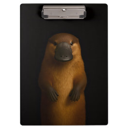 Carpeta De Pinza Black 4 Luxe Clipboard, Elegant Platypus